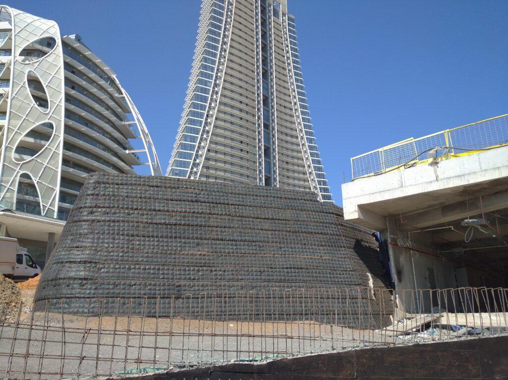 geogrid retaining wall